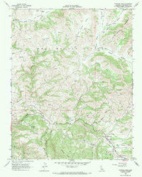 Panoche Pass California Historical topographic map, 1:24000 scale, 7.5 X 7.5 Minute, Year 1968
