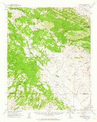 Parkfield California Historical topographic map, 1:62500 scale, 15 X 15 Minute, Year 1961