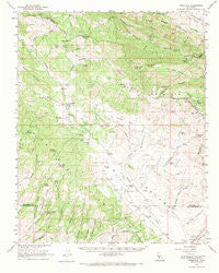 Parkfield California Historical topographic map, 1:62500 scale, 15 X 15 Minute, Year 1961