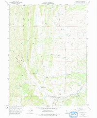 Paskenta California Historical topographic map, 1:24000 scale, 7.5 X 7.5 Minute, Year 1967