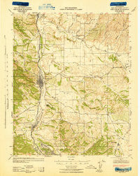 Paso Robles California Historical topographic map, 1:62500 scale, 15 X 15 Minute, Year 1943