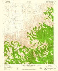 Pastoria Creek California Historical topographic map, 1:24000 scale, 7.5 X 7.5 Minute, Year 1958