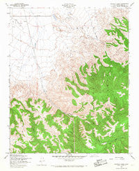 Pastoria Creek California Historical topographic map, 1:24000 scale, 7.5 X 7.5 Minute, Year 1958