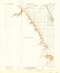 Patterson California Historical topographic map, 1:31680 scale, 7.5 X 7.5 Minute, Year 1916