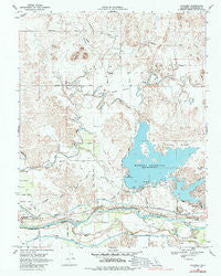 Paulsell California Historical topographic map, 1:24000 scale, 7.5 X 7.5 Minute, Year 1968