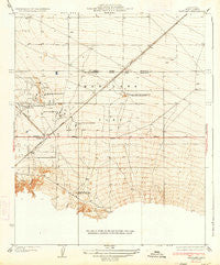 Pentland California Historical topographic map, 1:31680 scale, 7.5 X 7.5 Minute, Year 1934