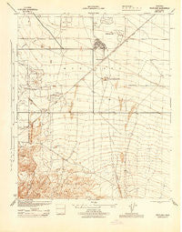 Pentland California Historical topographic map, 1:31680 scale, 7.5 X 7.5 Minute, Year 1945