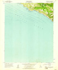 Pfeiffer Point California Historical topographic map, 1:24000 scale, 7.5 X 7.5 Minute, Year 1956
