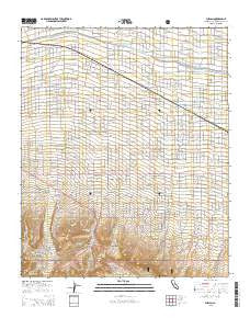Phelan California Current topographic map, 1:24000 scale, 7.5 X 7.5 Minute, Year 2015