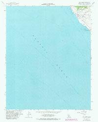 Pico Creek California Historical topographic map, 1:24000 scale, 7.5 X 7.5 Minute, Year 1959