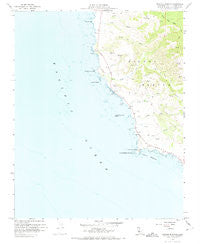 Piedras Blancas California Historical topographic map, 1:24000 scale, 7.5 X 7.5 Minute, Year 1959