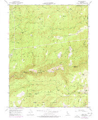 Pike California Historical topographic map, 1:24000 scale, 7.5 X 7.5 Minute, Year 1949