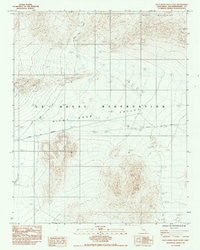 Pilot Knob Valley East California Historical topographic map, 1:24000 scale, 7.5 X 7.5 Minute, Year 1984