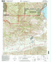 Piru California Historical topographic map, 1:24000 scale, 7.5 X 7.5 Minute, Year 1995