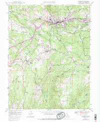 Placerville California Historical topographic map, 1:24000 scale, 7.5 X 7.5 Minute, Year 1949
