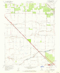 Plainsburg California Historical topographic map, 1:24000 scale, 7.5 X 7.5 Minute, Year 1960