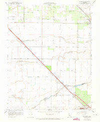 Plainsburg California Historical topographic map, 1:24000 scale, 7.5 X 7.5 Minute, Year 1960