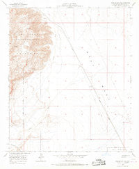 Plaster City NW California Historical topographic map, 1:24000 scale, 7.5 X 7.5 Minute, Year 1956