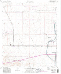 Plaster City California Historical topographic map, 1:24000 scale, 7.5 X 7.5 Minute, Year 1957