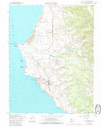 Point Arena California Historical topographic map, 1:24000 scale, 7.5 X 7.5 Minute, Year 1960