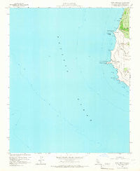 Point Arguello California Historical topographic map, 1:24000 scale, 7.5 X 7.5 Minute, Year 1959