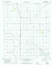 Pond California Historical topographic map, 1:24000 scale, 7.5 X 7.5 Minute, Year 1953