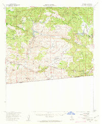 Potrero California Historical topographic map, 1:62500 scale, 15 X 15 Minute, Year 1960