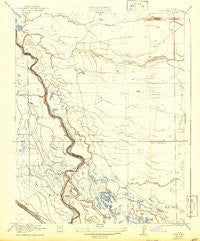 Pozo Farm California Historical topographic map, 1:31680 scale, 7.5 X 7.5 Minute, Year 1922