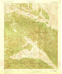 Pozo California Historical topographic map, 1:62500 scale, 15 X 15 Minute, Year 1922
