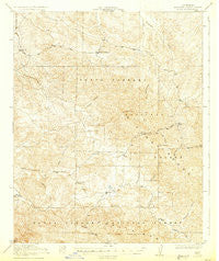 Pozo California Historical topographic map, 1:62500 scale, 15 X 15 Minute, Year 1922