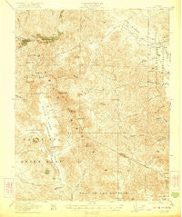 Quien Sabe California Historical topographic map, 1:62500 scale, 15 X 15 Minute, Year 1922