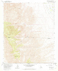 Rabbit Peak California Historical topographic map, 1:24000 scale, 7.5 X 7.5 Minute, Year 1959