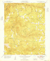 Railroad Flat California Historical topographic map, 1:24000 scale, 7.5 X 7.5 Minute, Year 1949