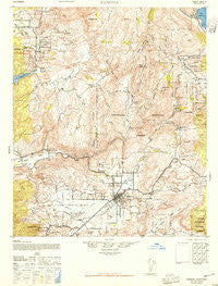 Ramona California Historical topographic map, 1:62500 scale, 15 X 15 Minute, Year 1942
