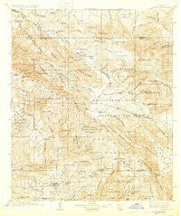 Ramona California Historical topographic map, 1:125000 scale, 30 X 30 Minute, Year 1903