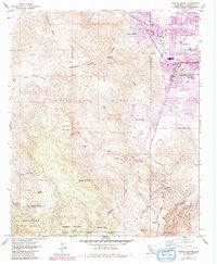 Rancho Mirage California Historical topographic map, 1:24000 scale, 7.5 X 7.5 Minute, Year 1957