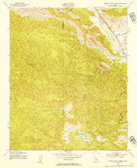 Rancho Nuevo Creek California Historical topographic map, 1:24000 scale, 7.5 X 7.5 Minute, Year 1943