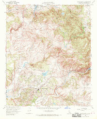 Rancho Santa Fe California Historical topographic map, 1:24000 scale, 7.5 X 7.5 Minute, Year 1968