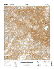 Rancho Santa Fe California Current topographic map, 1:24000 scale, 7.5 X 7.5 Minute, Year 2015