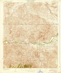 Ravenna California Historical topographic map, 1:24000 scale, 7.5 X 7.5 Minute, Year 1934