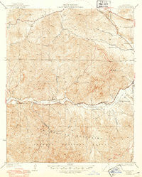 Ravenna California Historical topographic map, 1:24000 scale, 7.5 X 7.5 Minute, Year 1934