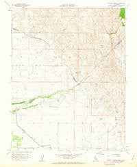 Raynor Creek California Historical topographic map, 1:24000 scale, 7.5 X 7.5 Minute, Year 1961