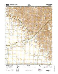 Raynor Creek California Current topographic map, 1:24000 scale, 7.5 X 7.5 Minute, Year 2015