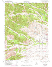 Red Bluff West California Historical topographic map, 1:24000 scale, 7.5 X 7.5 Minute, Year 1951