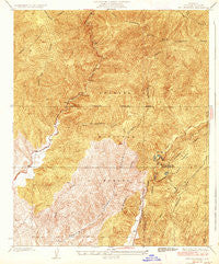 Red Mountain California Historical topographic map, 1:24000 scale, 7.5 X 7.5 Minute, Year 1936