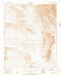 Red Pass Lake California Historical topographic map, 1:62500 scale, 15 X 15 Minute, Year 1948