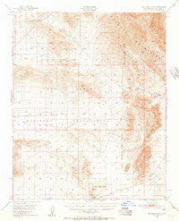 Red Pass Lake California Historical topographic map, 1:62500 scale, 15 X 15 Minute, Year 1948
