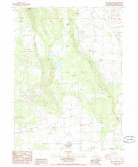 Red Rock Lakes California Historical topographic map, 1:24000 scale, 7.5 X 7.5 Minute, Year 1985