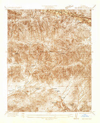 Red Rover California Historical topographic map, 1:24000 scale, 7.5 X 7.5 Minute, Year 1932