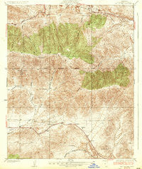 Red Rover California Historical topographic map, 1:24000 scale, 7.5 X 7.5 Minute, Year 1937